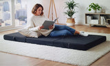 SAPPHIRE Z Bed Trifold Mattress Chair Bed – Versatile Morphing Furniture for Comfortable Seating, Sleeping, and Footstool Use, Ideal for Small Spaces and Multi-Functionality