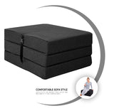 SAPPHIRE Z Bed Trifold Mattress Chair Bed – Versatile Morphing Furniture for Comfortable Seating, Sleeping, and Footstool Use, Ideal for Small Spaces and Multi-Functionality