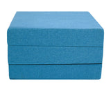 SAPPHIRE Z Bed Trifold Mattress Chair Bed – Versatile Morphing Furniture for Comfortable Seating, Sleeping, and Footstool Use, Ideal for Small Spaces and Multi-Functionality