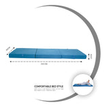 SAPPHIRE Z Bed Trifold Mattress Chair Bed – Versatile Morphing Furniture for Comfortable Seating, Sleeping, and Footstool Use, Ideal for Small Spaces and Multi-Functionality