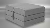 SAPPHIRE Z Bed Trifold Mattress Chair Bed – Versatile Morphing Furniture for Comfortable Seating, Sleeping, and Footstool Use, Ideal for Small Spaces and Multi-Functionality