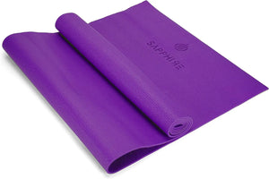 "10MM Yoga Mat Non-Slip Thick Exercise Mat – Extra Cushioning for Yoga, Pilates, and Home Workouts" SAPPHIRE