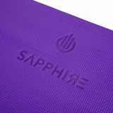 "10MM Yoga Mat Non-Slip Thick Exercise Mat – Extra Cushioning for Yoga, Pilates, and Home Workouts" SAPPHIRE