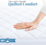 Sapphire 100% Waterproof Quilted Mattress Protector – Extra Deep Fitted Cover (38cm) Breathable, Soft & Noiseless Bed Protection
