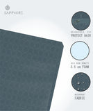 "Waterproof Dog Cage Mat – Durable, Non-Slip, and Comfortable Bedding for Dog Crates and Kennels"