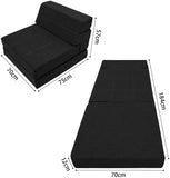 SINGLE Z BED TRI FOLD OUT FUTON FOAM FILLING