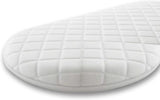 Baby Moses Pram Mattress - Oval Shaped, 4CM Extra Thick & Breathable - NorthWestTrade