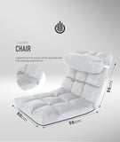 6-Position Sofa Bed Comfy Floor Folding Chair