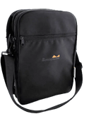 "Borderline 2-in-1 Black Travel Flight Bag – Lightweight Carry-On Cabin Luggage & Underseat Holdall for Travel" SAPPHIRE