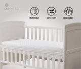 Crib Mattress - 4cm Deep, Firm & Breathable - Hypoallergenic supportive baby mattress for Newborns & Infants - Soft, Removeable Water Resistant Cover & Machine Washable NorthWestTrade