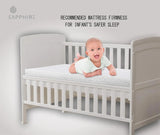 Crib Mattress - 4cm Deep, Firm & Breathable - Hypoallergenic supportive baby mattress for Newborns & Infants - Soft, Removeable Water Resistant Cover & Machine Washable NorthWestTrade