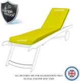 Cushion Pads for Resol & Marina Master Sun Loungers – Comfortable Outdoor Lounger Cushions for Garden, Patio & Poolside Relaxation SAPPHIRE