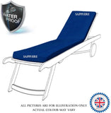 Cushion Pads for Resol & Marina Master Sun Loungers – Comfortable Outdoor Lounger Cushions for Garden, Patio & Poolside Relaxation SAPPHIRE