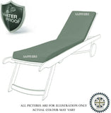 Cushion Pads for Resol & Marina Master Sun Loungers – Comfortable Outdoor Lounger Cushions for Garden, Patio & Poolside Relaxation SAPPHIRE