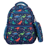 ✅ DINO 8403 Kids Dinosaur Character Backpack – Boys School Bag, Nursery Rucksack, Travel & Lunch Bag with Pencil Case SAPPHIRE