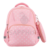 ✅ DOTS 8403 Kids Character Backpack – Girls School Bag, Nursery Rucksack, Travel & Lunch Bag SAPPHIRE