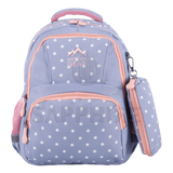 ✅ DOTS 8403 Kids Character Backpack – Girls School Bag, Nursery Rucksack, Travel & Lunch Bag SAPPHIRE
