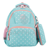 ✅ DOTS 8403 Kids Character Backpack – Girls School Bag, Nursery Rucksack, Travel & Lunch Bag SAPPHIRE