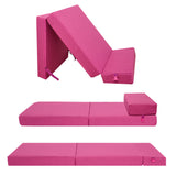Single Z Bed Sofa Chair for Living Room Comfy Portable and Light Weight Fold Out with Waterproof Removable Cover Z Bed Futon Mattress | Single Mattress ZBed | Floor Mattress For Adults