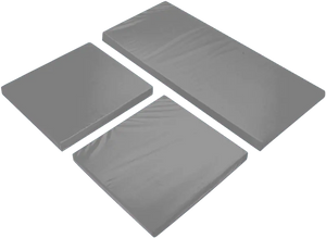 Garden Chair Seat Cushion Set – 3-Piece Outdoor Cushions for Patio Chairs, Loungers & Garden Furniture – Comfortable, Durable & Weather-Resistant SAPPHIRE
