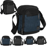 Men’s & Boys Crossbody Shoulder Bag – Messenger Utility Bag for Work, Travel, and Everyday Use SAPPHIRE