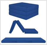 CUBE Z BED TRI FOLD OUT FUTON FOAM FILLING