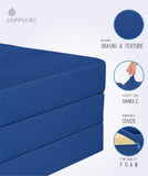 CUBE Z BED TRI FOLD OUT FUTON FOAM FILLING