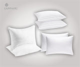 Standard Striped Pillows - Hotel Quality Ultra Soft Pillow for Sleeping