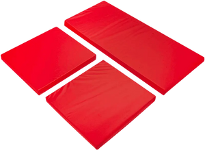 Replacement 3-Piece Red Cushion Set for Rattan Garden Furniture – Water-Resistant Outdoor Chair & Sofa Cushions – Comfortable & Durable Patio Seating Pads SAPPHIRE
