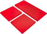 Replacement 3-Piece Red Cushion Set for Rattan Garden Furniture – Water-Resistant Outdoor Chair & Sofa Cushions – Comfortable & Durable Patio Seating Pads SAPPHIRE
