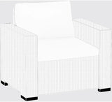 Replacement Cushion Pads for Keter Furniture – Outdoor Seat Cushions for Garden Chairs & Loungers (Furniture Not Included) SAPPHIRE
