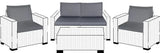 Replacement Cushion Pads for Keter Furniture – Outdoor Seat Cushions for Garden Chairs & Loungers (Furniture Not Included) SAPPHIRE