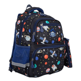 SPACE 8401 Kids Character Backpack – School, Nursery & Travel Bag with Lunch Compartment for Boys & Girls SAPPHIRE
