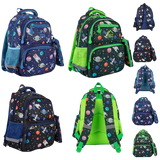 SPACE 8401 Kids Character Backpack – School, Nursery & Travel Bag with Lunch Compartment for Boys & Girls SAPPHIRE