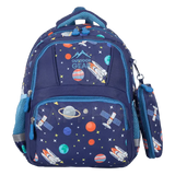 SPACE 8403 Kids Character Backpack – Durable School, Nursery & Travel Bag with Lunch Compartment SAPPHIRE