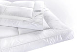 "Sapphire Quilted Mattress Topper – 10cm Thick with Elastic Corner Straps for Extra Comfort and Support" SAPPHIRE