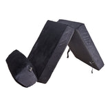 SAPPHIRE Folding Single Z Bed Mattress – 3-in-1 Guest Bed Chair, Fold Out Sofa Bed for Adults & Kids, Portable & Space Saving – Comfortable Foam Lounger Velvet