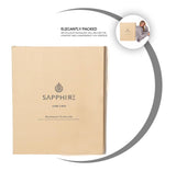 SAPPHIRE Folding Single Z Bed Mattress – 3-in-1 Guest Bed Chair, Fold Out Sofa Bed for Adults & Kids, Portable & Space Saving – Comfortable Foam Lounger Velvet