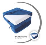 SAPPHIRE Folding Single Z Bed Mattress – 3-in-1 Guest Bed Chair, Fold Out Sofa Bed for Adults & Kids, Portable & Space Saving – Comfortable Foam Lounger Velvet