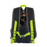 UNISEX Hi Viz Waterproof Rucksack Backpack – High Visibility Black Day Pack for Work & Outdoor Use SAPPHIRE