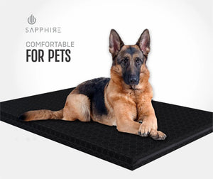 "Waterproof Dog Cage Mat – Durable, Non-Slip, and Comfortable Bedding for Dog Crates and Kennels" SAPPHIRE
