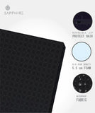 "Waterproof Dog Cage Mat – Durable, Non-Slip, and Comfortable Bedding for Dog Crates and Kennels" SAPPHIRE