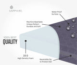 "Waterproof Dog Cage Mat – Durable, Non-Slip, and Comfortable Bedding for Dog Crates and Kennels" SAPPHIRE