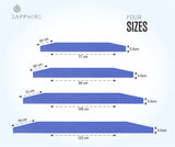 "Waterproof Dog Cage Mat – Durable, Non-Slip, and Comfortable Bedding for Dog Crates and Kennels" SAPPHIRE