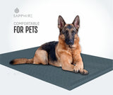 "Waterproof Dog Cage Mat – Durable, Non-Slip, and Comfortable Bedding for Dog Crates and Kennels" SAPPHIRE