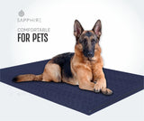 "Waterproof Dog Cage Mat – Durable, Non-Slip, and Comfortable Bedding for Dog Crates and Kennels" SAPPHIRE