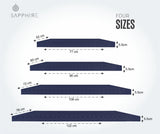 "Waterproof Dog Cage Mat – Durable, Non-Slip, and Comfortable Bedding for Dog Crates and Kennels" SAPPHIRE