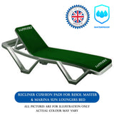 Garden Chair Cushions – Outdoor Sun Lounger, Deckchair & Patio Seat Pads for Comfort & Style SAPPHIRE