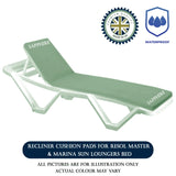 Garden Chair Cushions – Outdoor Sun Lounger, Deckchair & Patio Seat Pads for Comfort & Style SAPPHIRE