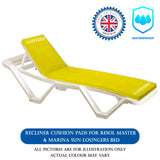Garden Chair Cushions – Outdoor Sun Lounger, Deckchair & Patio Seat Pads for Comfort & Style SAPPHIRE